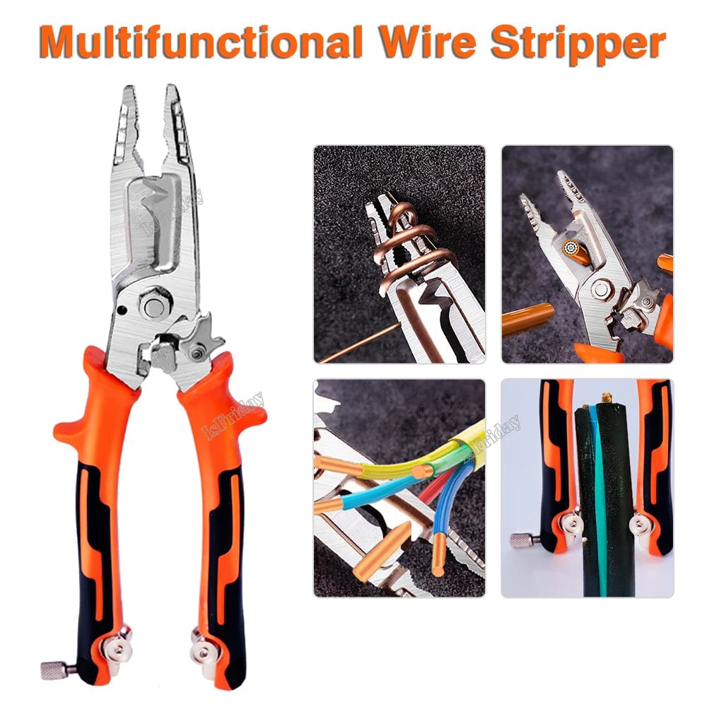 🎁10 in 1 Hand Tool Multifunct Wire Stripper