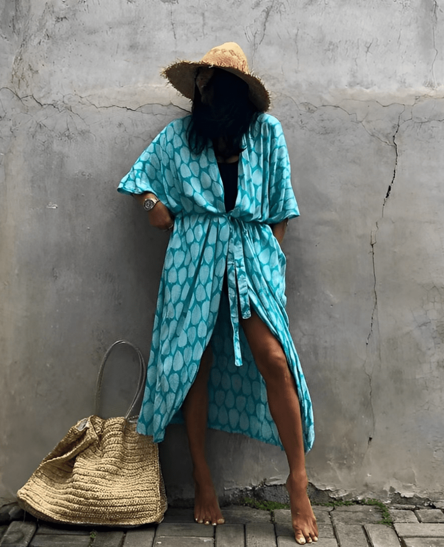 Palm Isle - Sexy Beach Kimono Robe