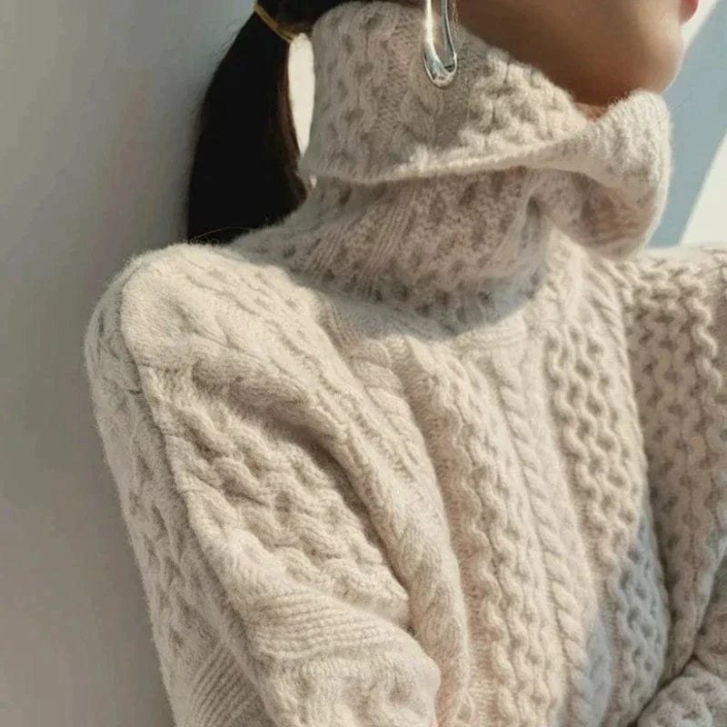 Cashmere turtleneck sweater