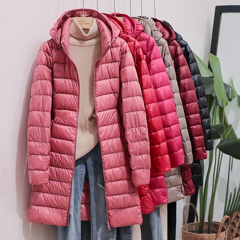 Doria - Long quilted jacket