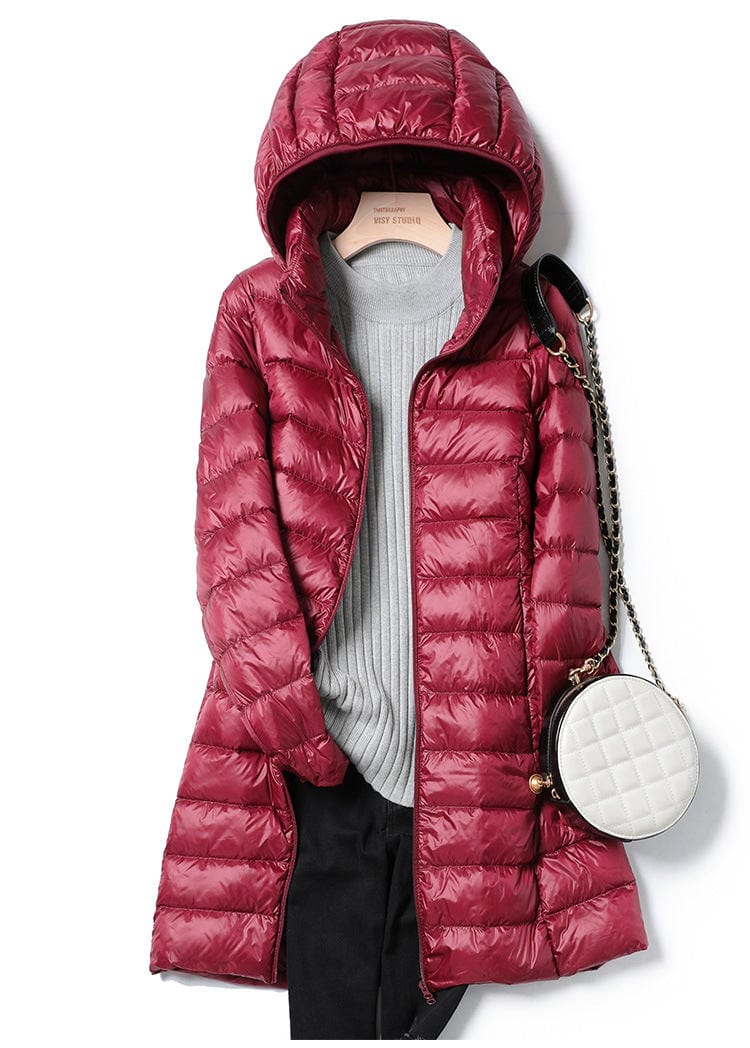 Doria - Long quilted jacket