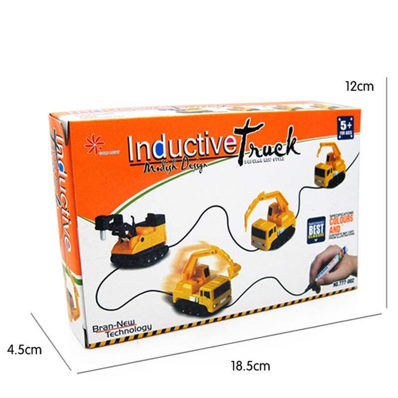 Induction-pulling magic toy