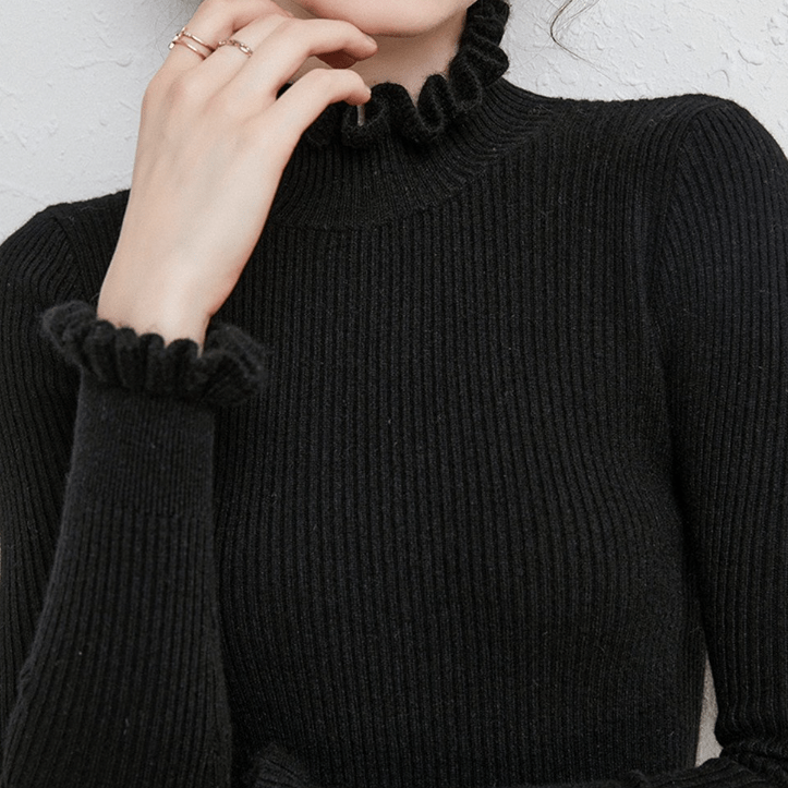 Laura - Cashmere turtleneck sweater