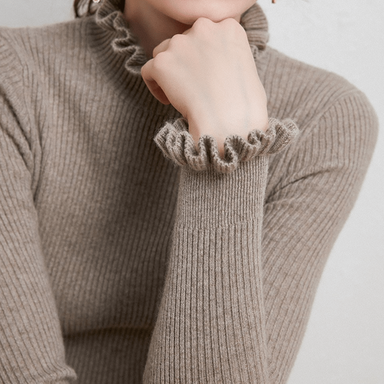 Laura - Cashmere turtleneck sweater